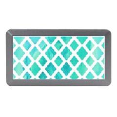 Blue Mosaic Memory Card Reader (mini) by Brittlevirginclothing