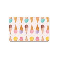 Cute Ice Cream Magnet (name Card) by Brittlevirginclothing