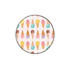 Cute Ice Cream Hat Clip Ball Marker (4 Pack) by Brittlevirginclothing