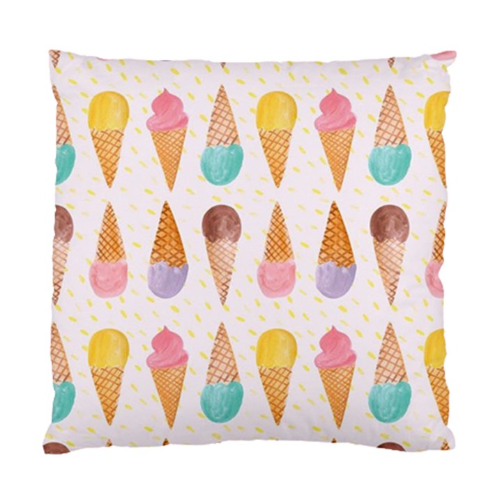 Cute ice cream Standard Cushion Case (One Side)