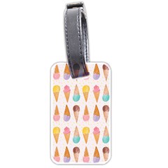 Cute Ice Cream Luggage Tags (two Sides) by Brittlevirginclothing