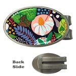 Japanese inspired Money Clips (Oval)  Front