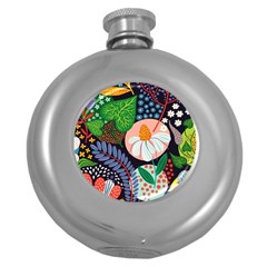 Japanese Inspired Round Hip Flask (5 Oz) by Brittlevirginclothing