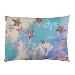 Pastel Stars Pillow Case (two Sides) by Brittlevirginclothing