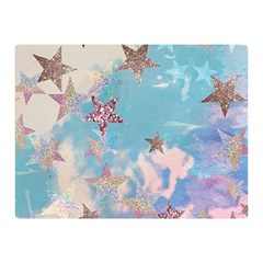 Pastel Stars Double Sided Flano Blanket (mini)  by Brittlevirginclothing