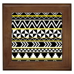 Black Bohemian Framed Tiles by Brittlevirginclothing