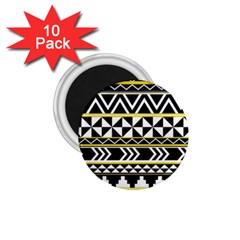 Black Bohemian 1 75  Magnets (10 Pack)  by Brittlevirginclothing