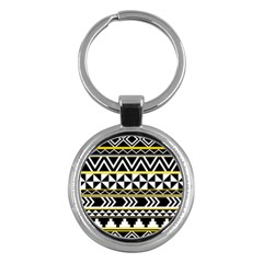 Black Bohemian Key Chains (round)  by Brittlevirginclothing