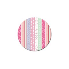 Pink Wood Golf Ball Marker (10 Pack) by Brittlevirginclothing