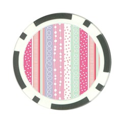 Pink Wood Poker Chip Card Guard (10 Pack) by Brittlevirginclothing