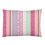 Pink wood Pillow Case (Two Sides) Front