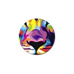 Colorful Lion Golf Ball Marker (10 pack) Front