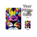 Colorful Lion Playing Cards 54 (Mini)  Front - Spade2