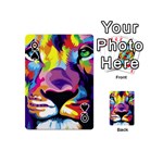 Colorful Lion Playing Cards 54 (Mini)  Front - SpadeQ