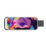 Colorful Lion Portable USB Flash (One Side) Front