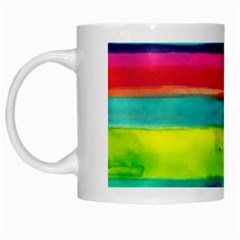 Wet Painted Paper White Mugs by Brittlevirginclothing