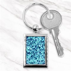 Blue Light Key Chains (rectangle)  by Brittlevirginclothing