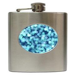 Blue Light Hip Flask (6 Oz) by Brittlevirginclothing