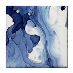 Paint in water Tile Coasters Front