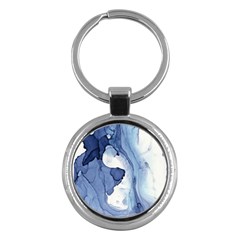 Paint In Water Key Chains (round)  by Brittlevirginclothing