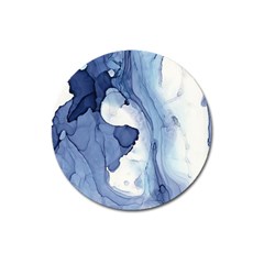 Paint In Water Magnet 3  (round) by Brittlevirginclothing