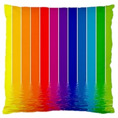 Faded Rainbow  Standard Flano Cushion Case (one Side) by Brittlevirginclothing