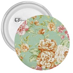 Vintage Pastel Flower 3  Buttons by Brittlevirginclothing