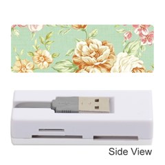 Vintage Pastel Flower Memory Card Reader (stick)  by Brittlevirginclothing