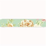 Vintage pastel flower Small Bar Mats 24 x4  Bar Mat