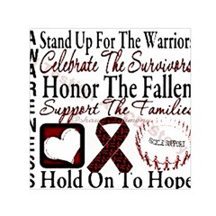 Sickle Cell Is Me Small Satin Scarf (square) by shawnstestimony