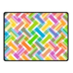 Abstract Pattern Colorful Wallpaper Fleece Blanket (small)