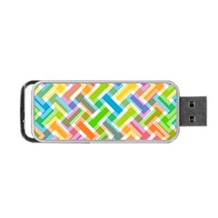 Abstract Pattern Colorful Wallpaper Portable Usb Flash (two Sides)