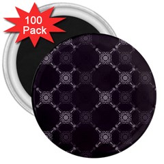 Abstract Seamless Pattern 3  Magnets (100 Pack) by Amaryn4rt