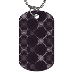 Abstract Seamless Pattern Dog Tag (one Side)