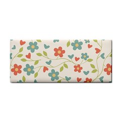 Abstract Vintage Flower Floral Pattern Cosmetic Storage Cases by Amaryn4rt