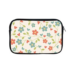 Abstract Vintage Flower Floral Pattern Apple Macbook Pro 13  Zipper Case by Amaryn4rt