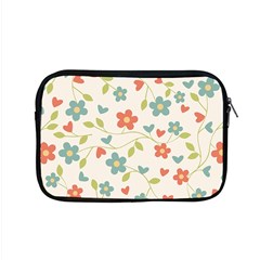 Abstract Vintage Flower Floral Pattern Apple Macbook Pro 15  Zipper Case by Amaryn4rt