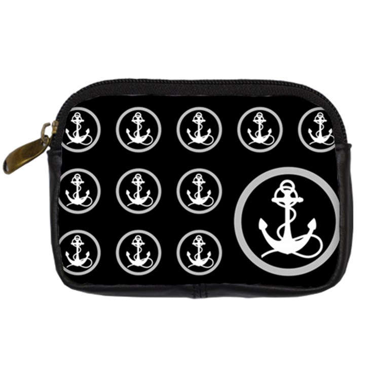 Anchor Pattern Digital Camera Cases