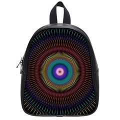 Artskop Kaleidoscope Pattern Ornamen Mantra School Bags (small) 