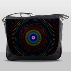 Artskop Kaleidoscope Pattern Ornamen Mantra Messenger Bags