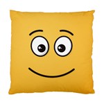 Smiling Face with Open Eyes Standard Cushion Case (One Side) Front