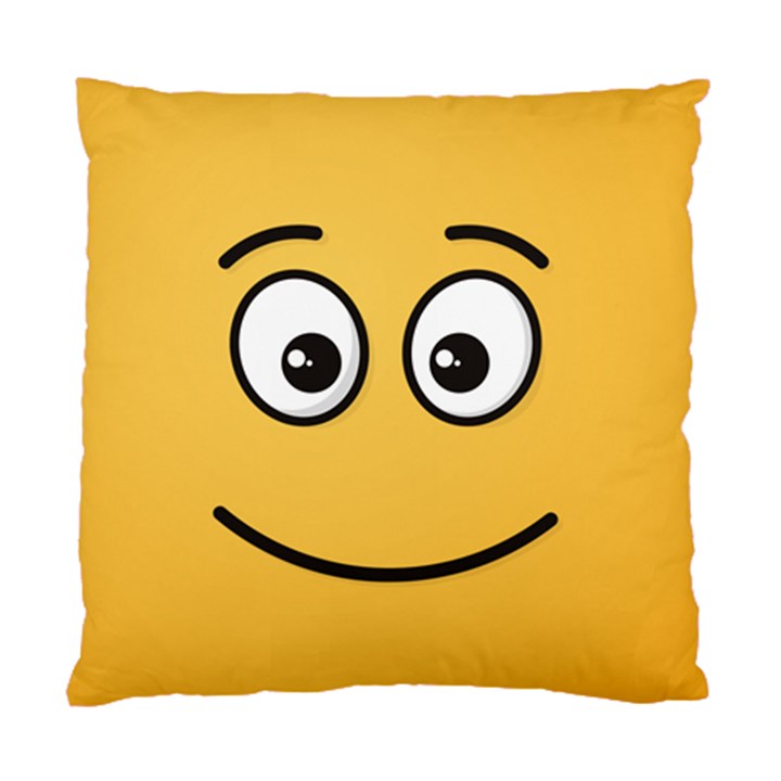 Smiling Face with Open Eyes Standard Cushion Case (One Side)