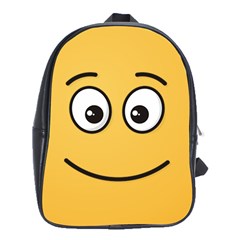 Smiling Face With Open Eyes School Bags (xl)  by sifis