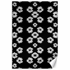 Dark Floral Canvas 20  X 30   by dflcprints