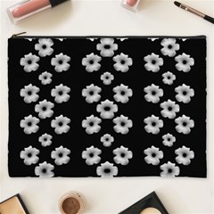 Dark Floral Cosmetic Bag (xxxl)  by dflcprints