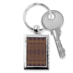 Aztec Pattern Key Chains (rectangle)  by Amaryn4rt