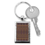 Aztec Pattern Key Chains (Rectangle)  Front