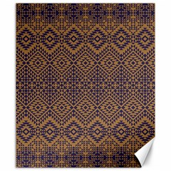 Aztec Pattern Canvas 20  X 24   by Amaryn4rt