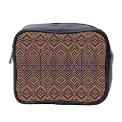 Aztec Pattern Mini Toiletries Bag 2-side by Amaryn4rt