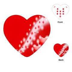 Background Banner Congratulation Playing Cards (heart)  by Amaryn4rt